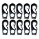 thumbnail image 1 of Gancho De Cuerda Elástica De Nailon Para Kayak, Color Negro, 10 Uds., Para Cuerdas De Choque, 1 of 3