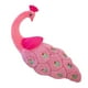 thumbnail image 1 of Almohada De Pavo Real De Simulación Cojín De Suelo Cojín Decoración Para El Hogar Relleno Firme Rosa, 1 of 3