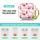 thumbnail image 4 of Funda Soft LienWex 2024 para AirPod con llavero y diseño de flamenco, 4 of 6