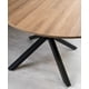 thumbnail image 2 of Mesa de Comedor Escandinava Redonda 120 cm - Negro, 2 of 3