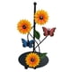 thumbnail image 4 of Soporte para toallas de papel de cocina de girasol de pie, dispensador de papel de seda antideslizante, estante vertical para soporte de pañuelos para Mariposa, 4 of 5