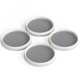thumbnail image 1 of Bandeja giratoria Simple Houseware 25 cm (paquete de 4), 1 of 8