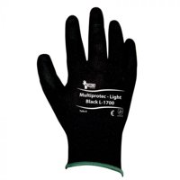 Force - Guante Multiprotec Flex Light L1700 Talla 8(M) Negro