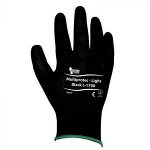 Force - Guante Multiprotec Flex Light L1700 Talla 7(S) Negro