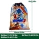 thumbnail image 3 of Sonic Bolsa de regalo con cierre de cinta navideño para decoración de Navidad, 20 cm × 31 cm., 3 of 6