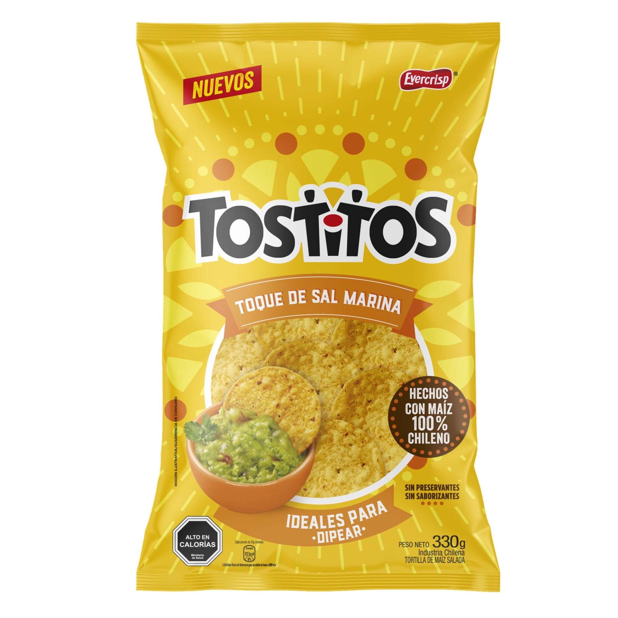 Tortillas De Maiz Sal Marina 200 g Tostitos