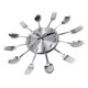 thumbnail image 3 of Reloj Cocina Utensilios Plateado Para el Hogar, 3 of 7
