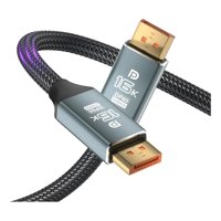 Genérica - 2 Mts Cable Displayport V2.1 Uhd De Hasta 240Hz (2K)