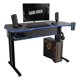 thumbnail image 2 of Escritorio Gamer Plomo Canto Azul ES18803, 2 of 7