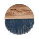 thumbnail image 1 of Tapiz Bohemio Decoración De Pared Vivero Arte Geométrico Hogar Macramé Colgante De Pared Azul Oscuro, 1 of 5