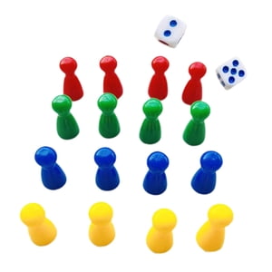 Bothyi - Juego De Mesa Multicolor Portátil De 16 Piezas De Ajedrez Voladoras Para Niños Y Adolescentes De La Familia