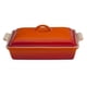 thumbnail image 1 of Cazuela rectangular con tapa Le Creuset Flame 30x23 cm, 1 of 1