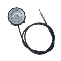 Ioensy - Perilla De Resistencia Para Bicicleta, Perilla Para Bicicleta De Fitness, Accesorios De Gimnasio, Equipo De Fitness, 10 Marchas, 110Cm