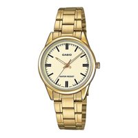Casio - Reloj Análogo Dorado Ltp-V005G-9A
