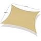 thumbnail image 3 of Pack X2 Toldos Quitasol P-Uv Rectangular 3X5 Mt Malla Beige, 3 of 3