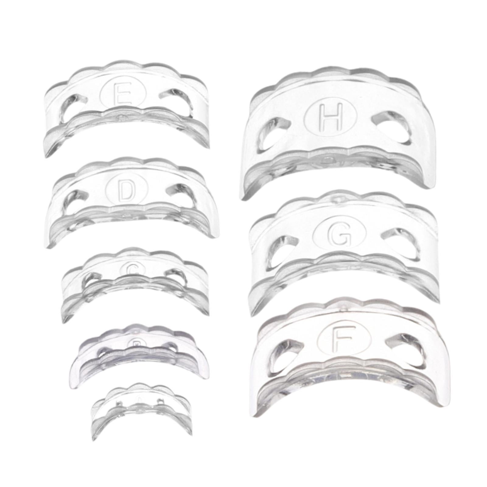 Magideal - 8 Piezas De Ajustador De Tamaño De Anillo Invisible, Medidor De Tamaño De Anillo Para Hacer El Anillo Más Pequeño, Tensor De Joyería, Tensor De Anillo