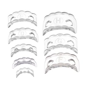 Magideal - 8 Piezas De Ajustador De Tamaño De Anillo Invisible, Medidor De Tamaño De Anillo Para Hacer El Anillo Más Pequeño, Tensor De Joyería, Tensor De Anillo