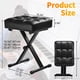 thumbnail image 2 of Banco de Teclado Takira Ajustable Plegable con Estructura en X, 2 of 9
