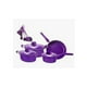 thumbnail image 2 of Set De Ollas Moradas Bateria Antiadherente 14pcs Color Morado, 2 of 2