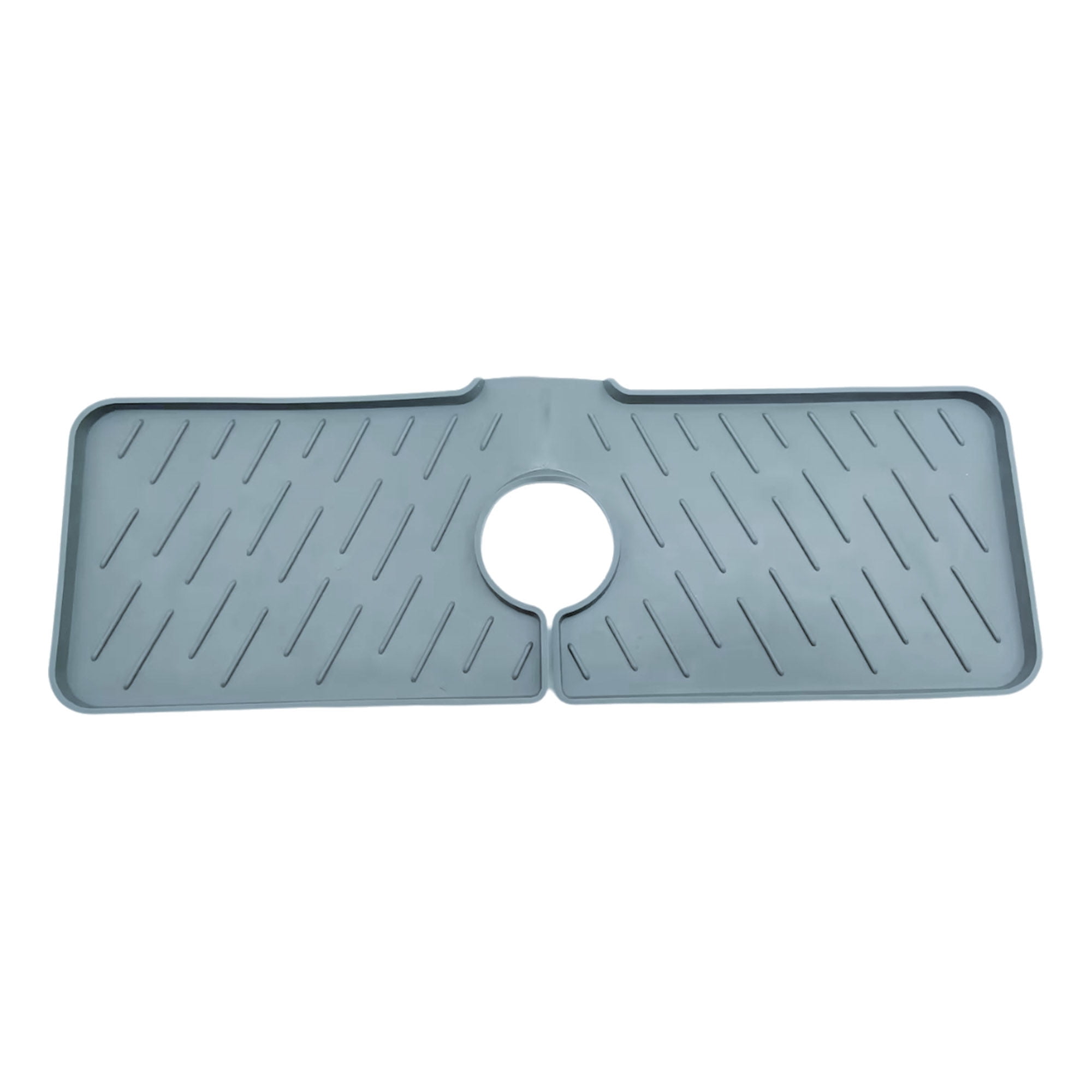 Escurridor 45x15cm Plastico Gris