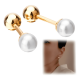 thumbnail image 1 of Aros 18 Kilates (18k) Para Bebe Atornillados #11, 1 of 3