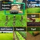thumbnail image 3 of Púas aireadoras para césped Landzie, juego de 3, acero inoxidable, 3 of 6