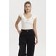 thumbnail image 1 of Polera Mujer Cuello Con Vuelos Blanco, 1 of 4