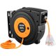 thumbnail image 1 of Carrete de cable de extensión retráctil VEVOR de 50 pies con salida de triple grifo, 1 of 7