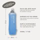 thumbnail image 2 of Soft Flask SWIFTER 2x 500 ml Plegable y Antifugas, 2 of 6
