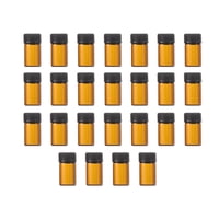 Ioensy - Botellas De Vidrio Vacías Con Tapón Interno A Prueba De Fugas Mini Para Almacenamiento De Perfume 2Ml