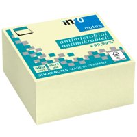 Infonotes - Pads Notas Adhesivas Antimicrobial 400Hojas 75Mmx75Mm - Ps
