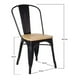 thumbnail image 3 of Silla Tolix Asiento de Madera, 3 of 3