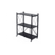 thumbnail image 1 of Repisa Estante 3 Niveles Metálica Plegable Resistente 90kg Color Negro, 1 of 3