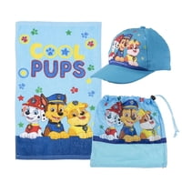 Paw Patrol Niño - Set Toa Bts 30X50+Jockey+Bolso Pwp Patrulla