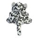 thumbnail image 3 of Títere de Mano Aurora 30 cm Leopardo de las Nieves de Peluche Suave, 3 of 4