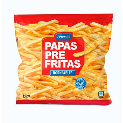 Papas Pre Fritas 500 G Lider