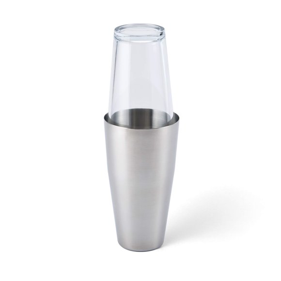 Coctelera Houdini Boston 710 ml de acero inoxidable/vidrio