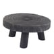 thumbnail image 5 of Soporte de exhibición de plantas, taburete redondo para jardinería, soporte para maceta, soporte para maceta para interior, oficina, césped, planta al Negro M, 5 of 5
