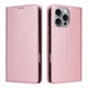 thumbnail image 2 of Funda Cartera para iPhone 16 Pro Max con Ranuras Tarjetas y Soporte - Protección Completa Oro rosa, 2 of 5