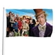 thumbnail image 1 of Willy Wonka Bandera impresa con temática, regalo perfecto para fanáticos, amigos y familiares, y adecuada para actividades al aire libre e interiores, decoraciones de fiesta. 120*180CM, 1 of 6