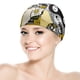 thumbnail image 5 of Carl el coleccionista Gorro de Natación de Licra, Gorro de Baño de Tela Cómoda, Gorro Elástico Antideslizante para Hombres, Mujeres y Niños, 5 of 6