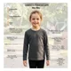 thumbnail image 3 of Camiseta Manga Larga Primera Capa Niños Polar Cuello Redondo, 3 of 4
