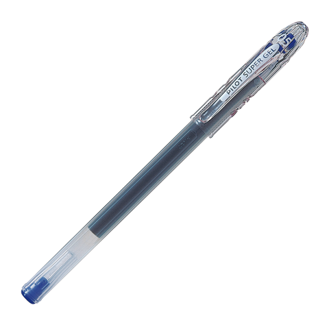 Pilot - 12 Un. Lapiz Super Gel 0.5 Mm. Azul