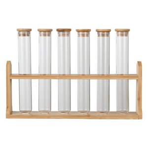 Bothyi - Tubos Dosificadores De Almacenamiento De Granos De Café Tubos De Bodega De Granos De Café Para Cocina Base Recta