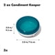 thumbnail image 2 of Recipientes para condimentos OXO Good Grips, 3 unidades, 60 ml, 2 of 2