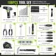 thumbnail image 2 of Kit de Herramientas Workpro Home 108 Piezas 12 V 1.5 Ah, 2 of 3