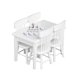 thumbnail image 3 of 1/12 Dollhouse Silla de mesa de madera en miniatura Set de té de porcelana Comedor, 3 of 4