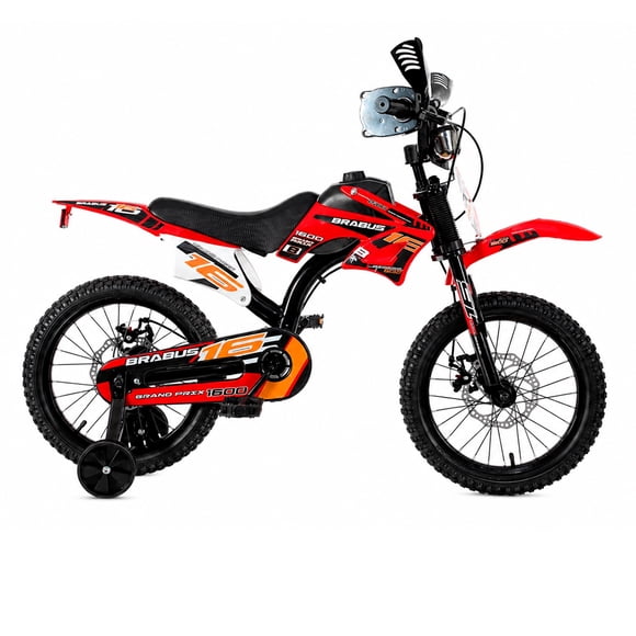 MTB ARO 16 BRABUS MOTOBIKE ROJO FRENOS DISCO