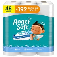 Papel Higiénico Angel Soft Fresh Linen, 48 Rollos