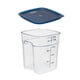thumbnail image 1 of Recipiente Graduado Cuadrado Policarbonato 18 Litros. Con Tapa Azul, 1 of 4